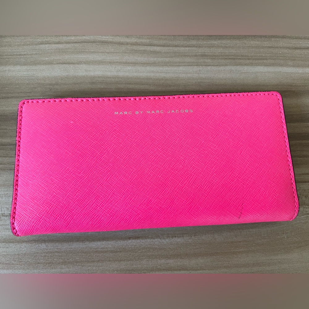 Marc by Marc Jacobs Pink Large Wallet